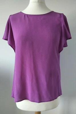 MAX MARA WEEKEND 100% Silk Front Blouse Medium - Image 1 of 4