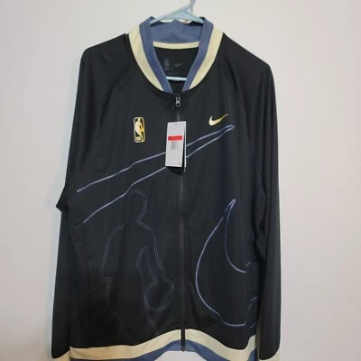 Nike NBA Cremallera "Dri-Fit" Entrenador Nuevo con Etiquetas Para Hombres Grande Swoosh Ver Descripción  Foto 1 de 4