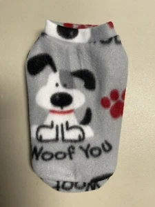 Dog Clothes Fleece Sweater Pullover Size : 4 Plus XXXS - Picture 1 of 2