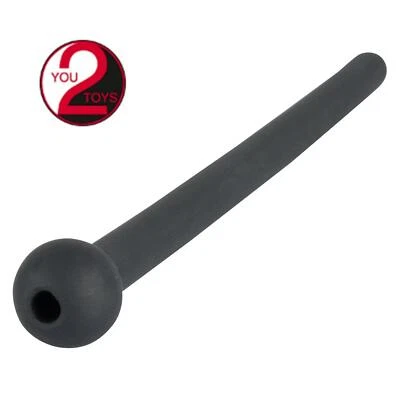 YOU2TOYS dilatatore in silicone nero per uretra uomo plug uretrale pene maschile black