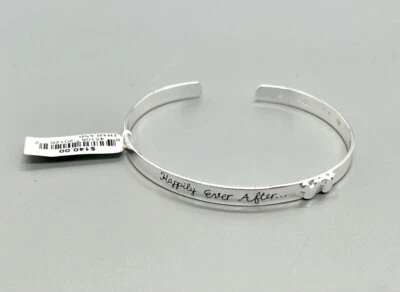 Disney Sterling Silver Love ❤️ Bangle - Image 1 of 4