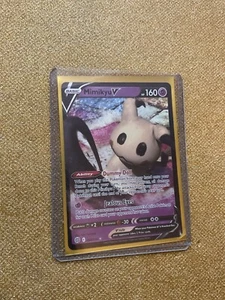 Mimikyu V 068/172 Brilliant Stars NM Ultra Rare Pokemon Card - Picture 1 of 2