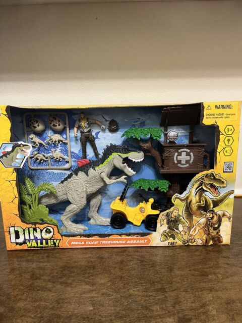 TRU Animal Planet SUCHOMIMUS PTERODACTYL BABY T-REX Dinosaur Dino Valley  Playset