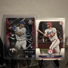 2023 Bowman Platinum Josh Jung Rookie Card #1 (RC)  Texas Rangers