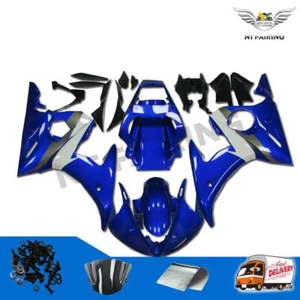 NT Fairing ABS Blue White Injection ABS Fit for Yamaha YZF R6 2003 2004 2005 j0l - Picture 1 of 9