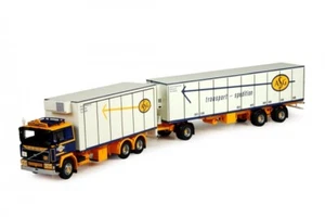 Modelos de camiones Tekno, remolque frigorífico Volvo F12 LZV combinado, ASG - Imagen 1 de 6