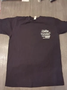 Nintendo The Super Mario Bros. Movie 2023 Promo Black T-Shirt Medium  - Picture 1 of 8
