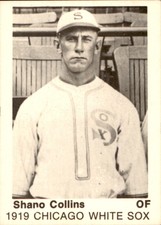 1975 Chicago White Sox 1919 TCMA #4 Shano Collins - NM Baseball Card