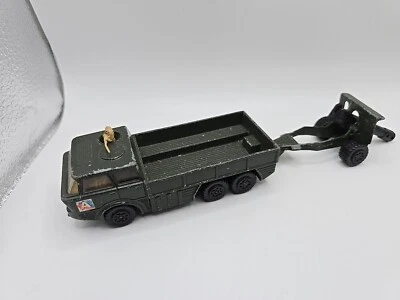 Matchbox Battle Kings Artillery Truck K116 with Field Gun K116 - Image 1 of 4