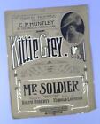 Chaton gris - Mr Soldier, partition vintage 1903