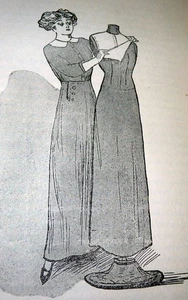 RARE Vintage 1910s Pattern Drafting Sewing Book PRACTICAL SEWING & DRESSMAKING - Picture 1 of 10