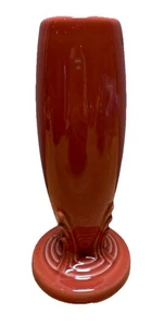 Fiestaware - Bud Vase - Persimmon - 6 1/4” Fiesta HLC Retired - Picture 1 of 7