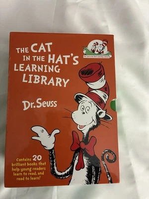 The Cat In The Hat’s Learning Library Dr. Suess Set of 20 Softcover Books Foto 1 de 4