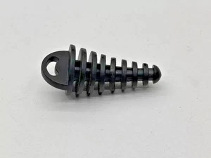 2000 Suzuki RM125 Exhaust Muffler Cap Washing Rubber Seal Black Dirt Bike RM 125 - Picture 1 of 3