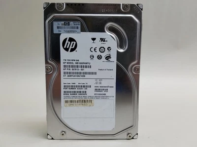 Lot of 2 Seagate HP Constellation ST31000424SS 1 TB 3.5" SAS 2 Enterprise Drive - Image 1 of 3