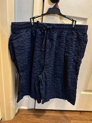 Woman Within Shorts Size 24W Navy Blue Lightweight Shorts 10” Inseam - Image 1 of 4