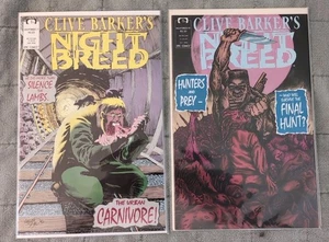 Lote de 2 Clive Barker's Night Breed 17 y 20 1992 Enviados en Bolsas y Embarcados - Imagen 1 de 3
