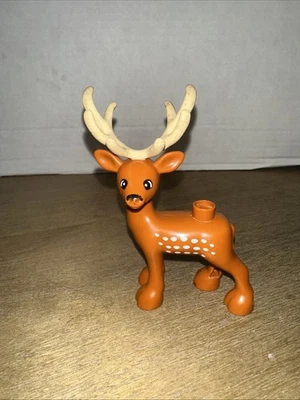 Lego Duplo RENO con astas Navidad Papá Noel Trineo Invierno Zoo Ciervo Foto 1 de 4