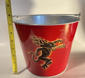 Fireball Cinnamon Whisky Galvanized metal pail - Picture 1 of 3