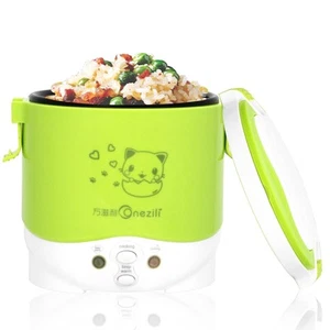 1 Cup Mini Rice Cooker Steamer 12V For Car, Cooking For Soup Porridge and Ric... - Picture 1 of 6