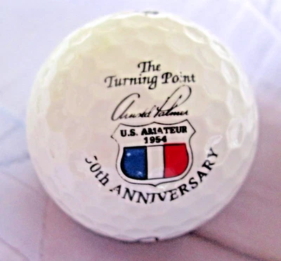 Arnold Palmer - 1954 US Amateur 50 Aniversario - Logo Pelota de Golf - Muy Rara Foto 1 de 4