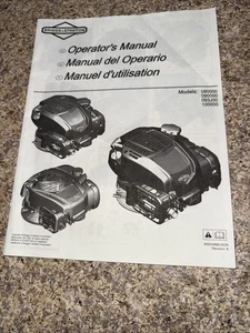 Briggs & Stratton Motors 080000, 090000, 093J00, 100000 Operator's Owner Manual - Picture 1 of 1