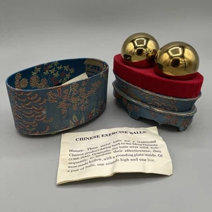 Vintage Baoding Balls musikalisches Glockenspiel chinesische Gesundheit Heilung Übung Stress Massage - Bild 1 von 10