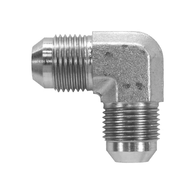 2500-06-06 Montaje hidráulico 3/8" macho JIC x 3/8" macho JIC 90° codo de unión Foto 1 de 2