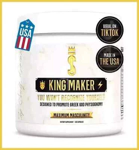 King Maker 13-in-1 Anabolic Supplement for Men - 120 Capsules Top Shelf ✅ - Picture 1 of 5