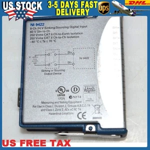US Free TAX NEW National Instruments NI-9422 NI 9422 8-Channel Digital Input - Picture 1 of 3