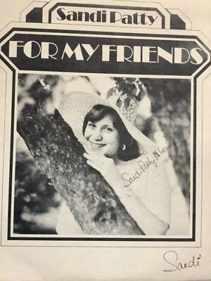 SANDI PATTI For My Friends debut 1st 1978 M- LP Bularp+bonus CD TESTED autograph - Image 1 of 4