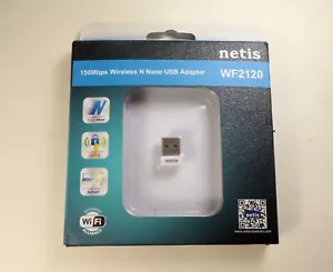 netis WF2120 Wi-FI Adapter NIC network USB 2.0 type A 150 Mbps 802.11b/g/n - Picture 1 of 5
