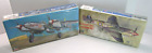Military Vintage Airplane Model Kits Lot of 4 Kits New Unopened Boxes