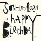 Modern Letters Son-In-Law Birthday Card ? Amy Eastland Mambo Collage Artwork