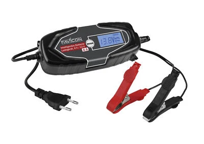intelligentes Batterieladegerät 6/12V 4A AGM Gel Lithium(LiFe)BleiSäure Favicon - Bild 1 von 4