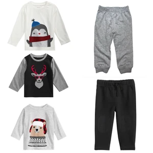 Baby Boys First Impressions Clothes Set of 5 Outfit Pants Shirts Size 24 Months - Picture 1 of 6