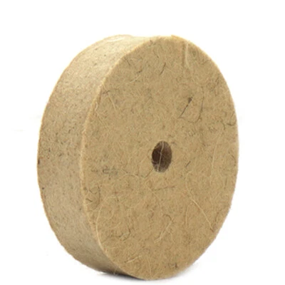 75mm Buffing Polishing Wheel Wool Felt Pad Angle Grinder Buffer Disc For Metal - Image 1 of 4