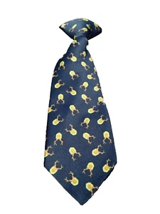Baby Gap Trophy Buck Hunting Clip On Blue Neck Tie Necktie - Picture 1 of 4