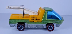 Hot Wheels Redline All Original 1970 Lt Grn Tow Truck w/Tow Srvc Tampo Nuff Said - Picture 1 of 7