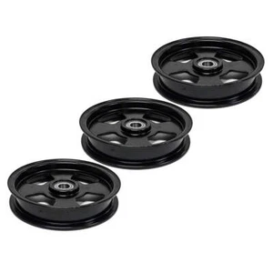 (3) OEM Toro Z Master G3 48 52 72 Deck Idler Flat Pulley 116-4670 114-5895 - Picture 1 of 2