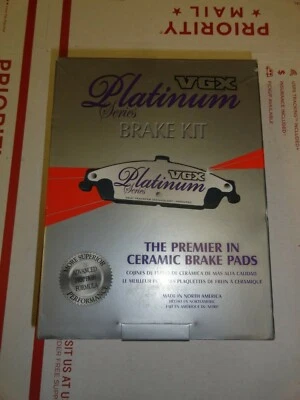 Juego de pastillas de freno de disco - Kit de pastillas de cerámica con hardware trasero 09-16 Toyota Venza VP1402K B4 Foto 1 de 4