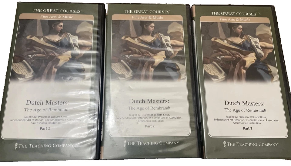GREAT COURSES - GREAT ARTISTS OF THE ITALIAN RENAISSANCE Part 1-3 DVDs - Image 1 of 2