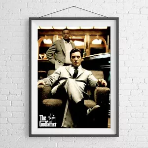 THE GODFATHER CULT CLASSIC MOVIE POSTER PICTURE PRINT Sizes A5 to A0 **NEW** - Picture 1 of 14