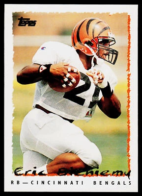 Eric Bieniemy, 1995 Topps, #327, Cincinnati Bengals, - Image 1 of 2