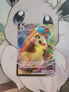 Morpeko Vmax 080/202 Espada y Escudo - Carta Pokémon Arte Completo Ultra Rara W12 - Imagen 1 de 2