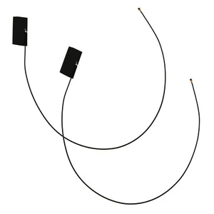Pair Wireless WiFi Bluetooth Wire Antenna Half Mini PCI-E Laptop Internal Aerial - Picture 1 of 7