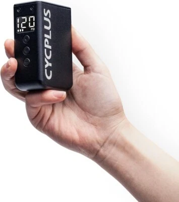 CYCPLUS AS2PROMAX 120PSI Electric Tiny Bike Pump with Gauge,2025 Updated Version - Image 1 of 4