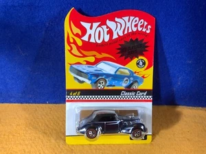 P9-34 HOT WHEELS NEO-CLASSICS SERIES - CLASSIC CORD - 2004 - #5838 / 11,000 BLUE - Picture 1 of 12