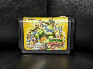Mega Drive Ninja Turtles Tournament Fighters Sega MD Japan Import Cartridge Only - Picture 1 of 4