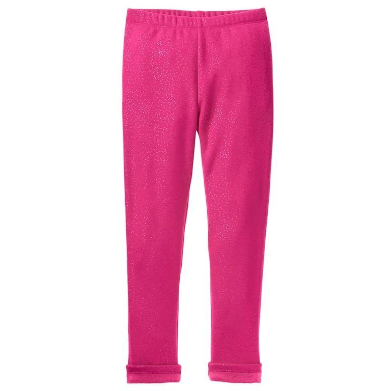 NUEVO CON ETIQUETAS Gymboree Cálido y Difuso Rosa Brillante Leggings Bosque Fin de Semana  Foto 1 de 1